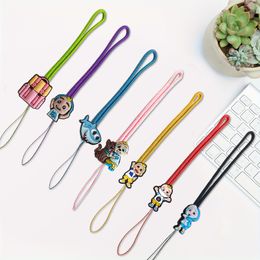 Other Home Decor Cocoa Melon Cartoon Braided Phone Strap Keychain Anti-Lost Charm String Cute Lanyard Wrist Chains For Women Charms Otiju