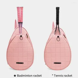 Outdoor Bags Tennis Bag Portable Pik Racquet Large Capacity Badminton Waterproof Single Shoulder Sports