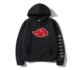 Anime Cloud Symbols Pullover Hoodie 2021 Autumn Winter Harajuku Japanese Anime Hoodies Sweatshirt Hip Hop Streetwear X06107302112