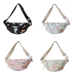 Bag Multifunctional Cartoon Sling Changes Holder Versatile Stay Organized & Trendy For Everyday Activities Travel E74B