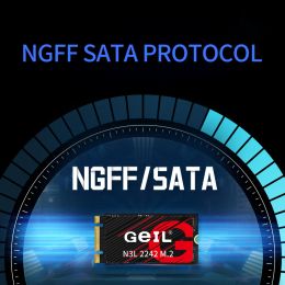 GeIL SSD 512GB/1T N3L Short Style Internal Solid State Drive NGFF SATA Protocol M.2 2242 For Desktop Laptop