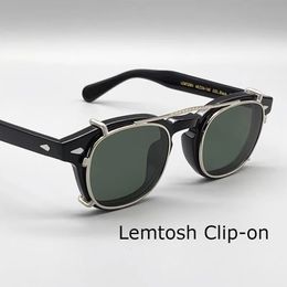 Fashion Johnny Depp Lemtosh Polarised Sunglasses Clip-on Men Women Eyeglasses 240515