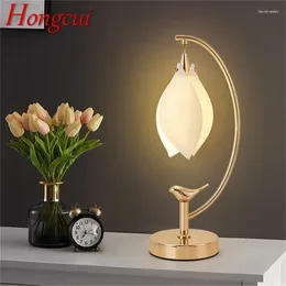 Table Lamps Hongcui Postmodern Lamp Creative LED Desk Light For Home Living Bedroom Bedside Decoration