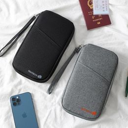Storage Bags Passport Suitcase Case For Documents Waterproof Accessories Handbag Coin Purse Pack Travel Essentials Organizer Bag