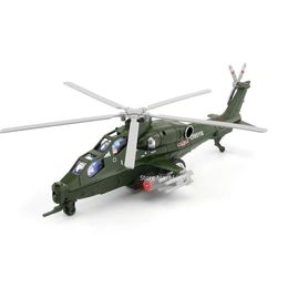 Aircraft Modle Fiery Thunderbolt 10 alloy combat aircraft metal die cast aircraft model with pull-back function toy used for boys series gifts S5452138