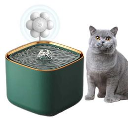 Cat Bowls Feeders 3L Automatic Cats Water Fountain Large Capacity Pets Dispenser Mute Pump Puppy Drinking With Filter H240522