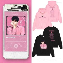 Women's Hoodies Kpop V FRIENDS Hoodie Men/Women Sweatshirts Streetwears Men Women Crewneck Pullovers Clothes Top