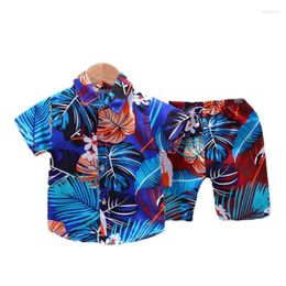 Clothing Sets Summer Fashion Baby Boys Clothes Suit Children Shirt Shorts 2Pcs/Sets Toddler Casual Costume Infant Outfits Kids Tracksuits