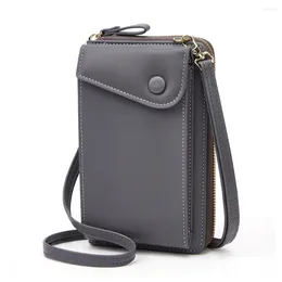 Bag Women Cell Phone Cross-Body Shoulder Daily Use Card Holder Mini Summer Girls Causal Day Pack Wallet Purse Clutch Handbag