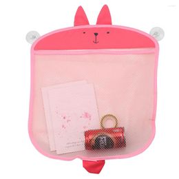 Storage Bags NICEYARD Net Mesh Bag Wall Sucker Hanging Kitchen Bathroom Baby Bath Toys Shampoo Organiser Home Supplies