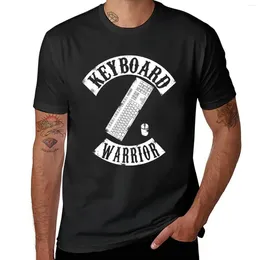 Men's Tank Tops Keyboard Warrior T-Shirt Customs Design Your Own Plus Size Mens Graphic T-shirts