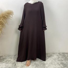 Ethnic Clothing Fashion Abaya Women Muslim Maxi Dress Dubai Turkey Kaftan Eid Ramadan Islamic Arabic Robe Marocain Caftan Femme Vestido
