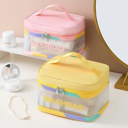 Storage Bags Makeup Bag For Women Outdoor Cosmetic Oiletries Organizer Waterproof Female Make Up Cases