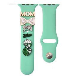New Mothers Day Watch Band Band Charms Bling Charms for Watch Band Decoration Bingo Bocal Beads