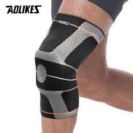 AOLIKES 1PCS Compression Support,,Knee Support Bandage Pain Relief, Medical Knee Pad For Running, Workout, Arthritis L2405