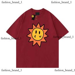 T Shirt Men Designer Drawdrew T Shirt Smiley Sun Playing Cards Tee Draw T Shirt Graphic Printing draw shirt Summer Trend Short Sleeve Casual Shirts 34d3