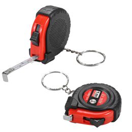 Retractable Ruler Tape Measure Keychain Mini Pocket Size Metric 1m Car Key Rings Women Men Measuring Tape Meter Tailor Tool