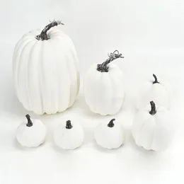 Decorative Flowers 7 PCS Foam Pumpkin Model Simulation Ornament Realistic Multifunctional For Table Centerpieces Decoration