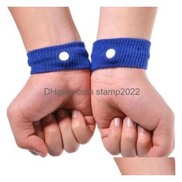 Party Favour Anti Nausea Wrist Support Sports Cuffs Safety Wristbands Carsickness Seasick Motion Sickness Sick Bands Drop Delivery Ho Dhqnr