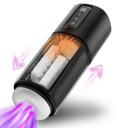 Other Health Beauty Items New automatic male masturbation suction friction stimulation oral massage machine penis vibrator for 2024 Q240521