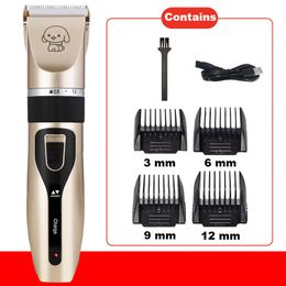 Electric Dog Clippers Professional Pet Hair Trimmer Dogs Grooming Hairdresser Hair Cutter Cat Hair Cutting Remover Machine Kit