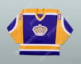 Custom LUC ROBITAILLE 20 LOS ANGELES HOCKEY JERSEY Top Stitched S-M-L-XL-XXL-3XL-4XL-5XL-6XL