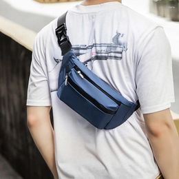 Waist Bags Waterproof Man Bag Casual Travel Male All-Match Simple 2024 Fashion Chest Pack Sports Crossbody