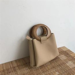 Shoulder Bags Korean Version Of Simple Bag Hand-held Circular Ring One Slanting The Women's 2024