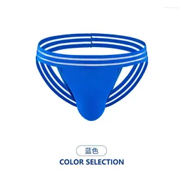 Underpants Gay Low Waisted Underwear For Men Cotton Sexy Jockstrap Thong Summer Youth Fashion Breathable Shorts Panties Sissy Tangas Hombre
