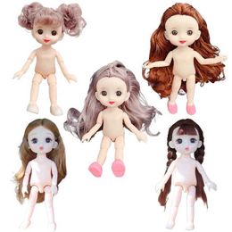 Dolls 17cm Doll 1/8 BJD Doll Multi Hair Colorful Smiling Cute Doll Multi Joint Movable Doll Toy Gifts Childrens Toy Gifts Holiday Gifts S2452203