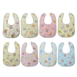 Bibs Burp Cloths Baby cotton feeding bib baby scarf childrens towel boys and girls bib Bandana Saliva for triangular drip bib adjustable d240522