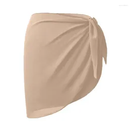 Beach Sarongs For Women Wrap Sarong Chiffon Bikini Skirt Cover Up Swimwear Chic Short