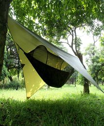 Air Tent Simple Automatic Opening Tent 2 Person Easy Carry Quick Hammock with Bed Nets Rainproof backdrop Summer Outdoors Fast Shi6147383