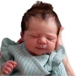 Dolls NPK 19 inch newborn soft baby Pascal regeneration doll 3D skin multi-layer painting with visible veins soft touch doll S2452201 S2452201 S2452201
