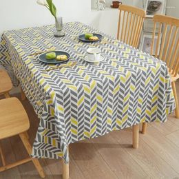 Table Cloth Summer Simple Living Room Coffee Home Student Desk Dirt Dust-proof Supplies Tablecloth Gray22
