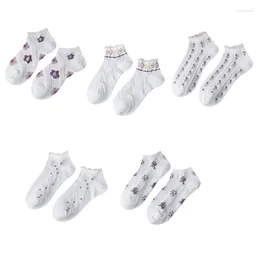 Women Socks Women's Summer Thin Boat Shallow Mouth Short-tube Cotton Ladies Costumes Accessories For Daily 37JB