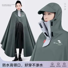 Raincoats Cycling Raincoat Extended And Thickened Long Full Body Large Warm For Men Women Universal Outdoor Motorcycle Poncho