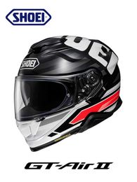 AA Designer Helmet SHOEI Full Helmets Japanese GT Air II 2nd Generation Dual Lens Motorcycle Running