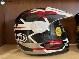 High strength protection arai motorcycle helmet exclusive shop top grade breathable Japanese Edition TOUR CROSS3 DEPARTURE Red Road Rally helmet with logo