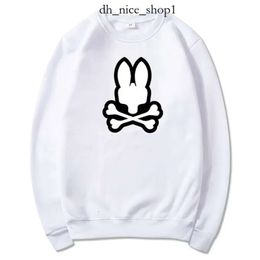 Psyco Bunny Fun Rabbit Printing Hoodies Cotton essentialsclothing Hooded Purple Hoodie fear of ess Sweater Sports Sweatshirts Men Pullovers bunny psyco hoodie 911