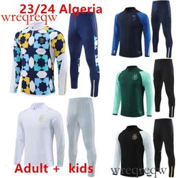 2023/2024 Algeria tracksuit MAHREZ soccer Jerseys men kids 23/24 Algerie BOUNEDJAH Survetement maillot de foot FEGHOUL sportswear football training suit