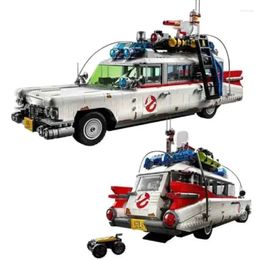 Party Favour 2352 PCS Ghostbusters ECTO-1 Creative Vehicle Building Block Compatible With 10274 Bricks Toy Car Model Kit For Adults Gift