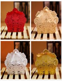 Red White Gold Laser Cut Wedding Favour Boxes Wedding Candy Box Casamento Wedding Favours And Gifts4635773