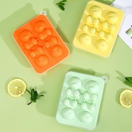 Big Silicone Ice Ball Maker Tray Large 6.5cm 3D Round Sphere High Balls Shape Mold for Whiskey Upgrade Bar Tools