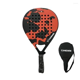 Casual Shoes Camewin Paddle Carbon Fiber With Bag Padel Racket Tennis Soft EVA Face Racquet