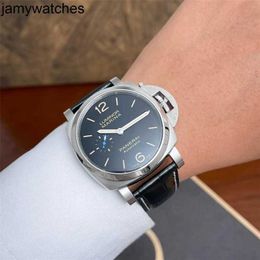 Paneraii Series Watch Designer Mens Precision Steel Automatic Mechanical Men's Pam01392 Luxury Full Stainless Waterproof Wristwatches