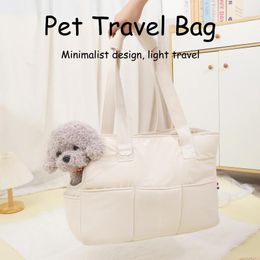 Dog Carrier Pet Shoulder Bag For Going Out With Breathable Design Can Be Carried By Hand Suitable Dogs