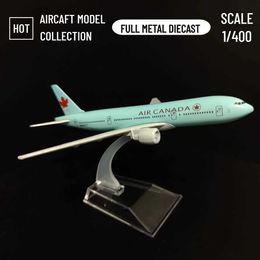 Aircraft Modle Scale 1 400 Metal Aircraft Replica Air Canada Boeing Model Diecast Aviation Collectible Plane Miniature Souvenir Ornament Y240522