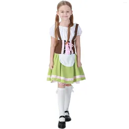 Clothing Sets German Oktoberfest Children Costume Bavarian Fantasia Festival Party Kids Beer Girl Cospaly Dress Cute Child