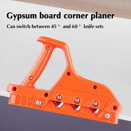 ABS Plasterboard Quick Cutter Gypsum Board Hand Plane Drywall Edge Chamfer 45°/60° Woodworking Trimmer Hand Tool